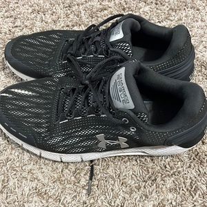 Under Armour Charged Rogue training tennis shoes.
